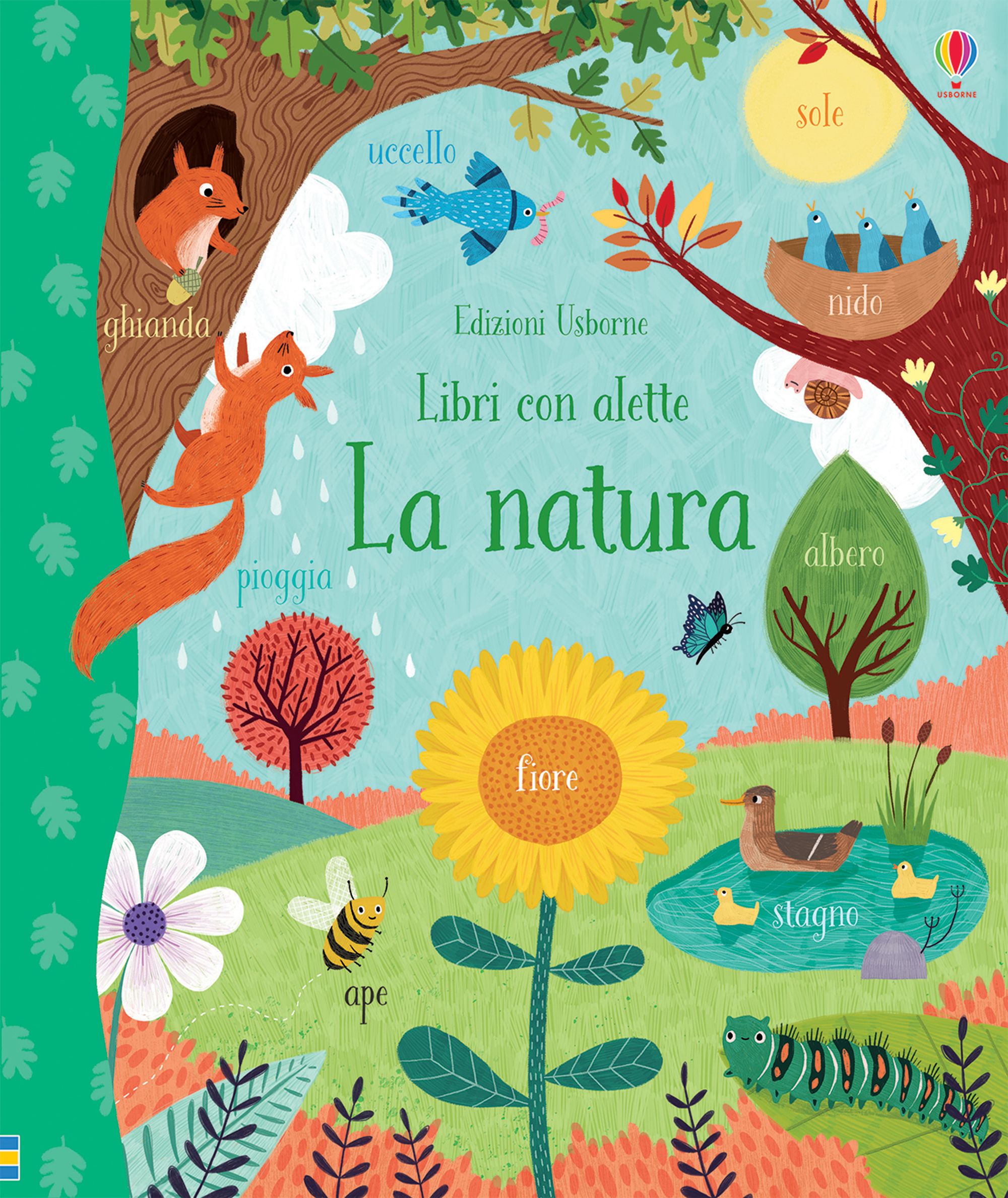Edizioni Usborne: Libri con le alette - La natura - Insieme a Mamma e Papà